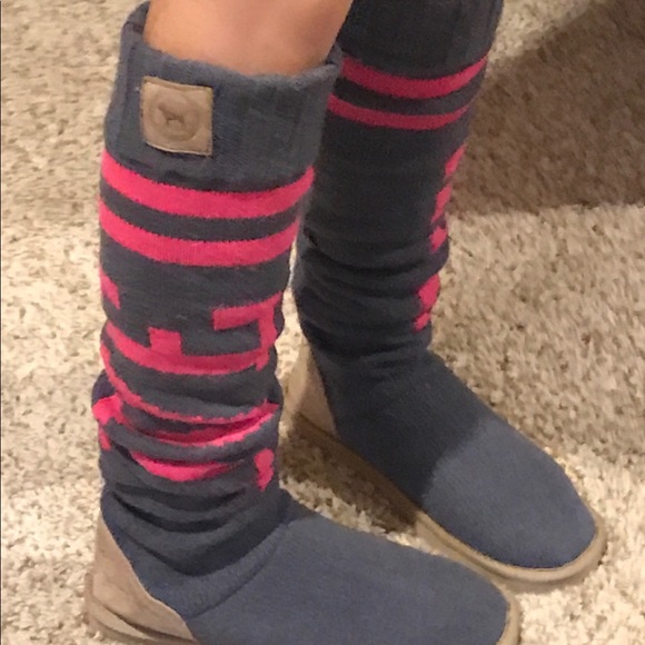 pink mukluks boots